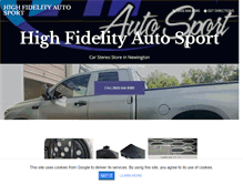 Tablet Screenshot of hifiautosport.com
